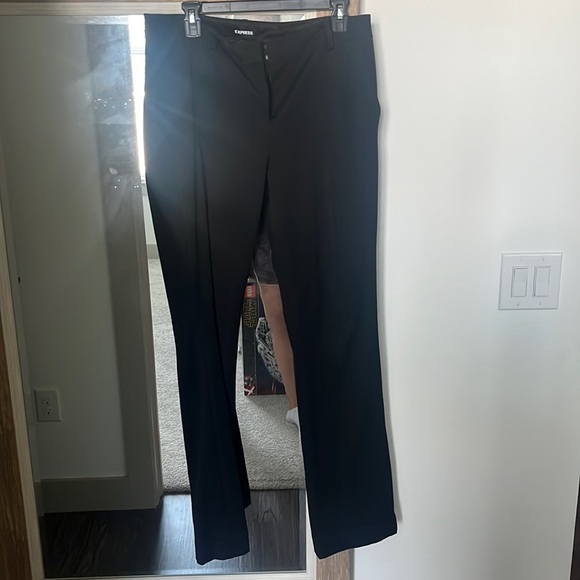 Express Pants - Columnist barely boot midrise dress pants